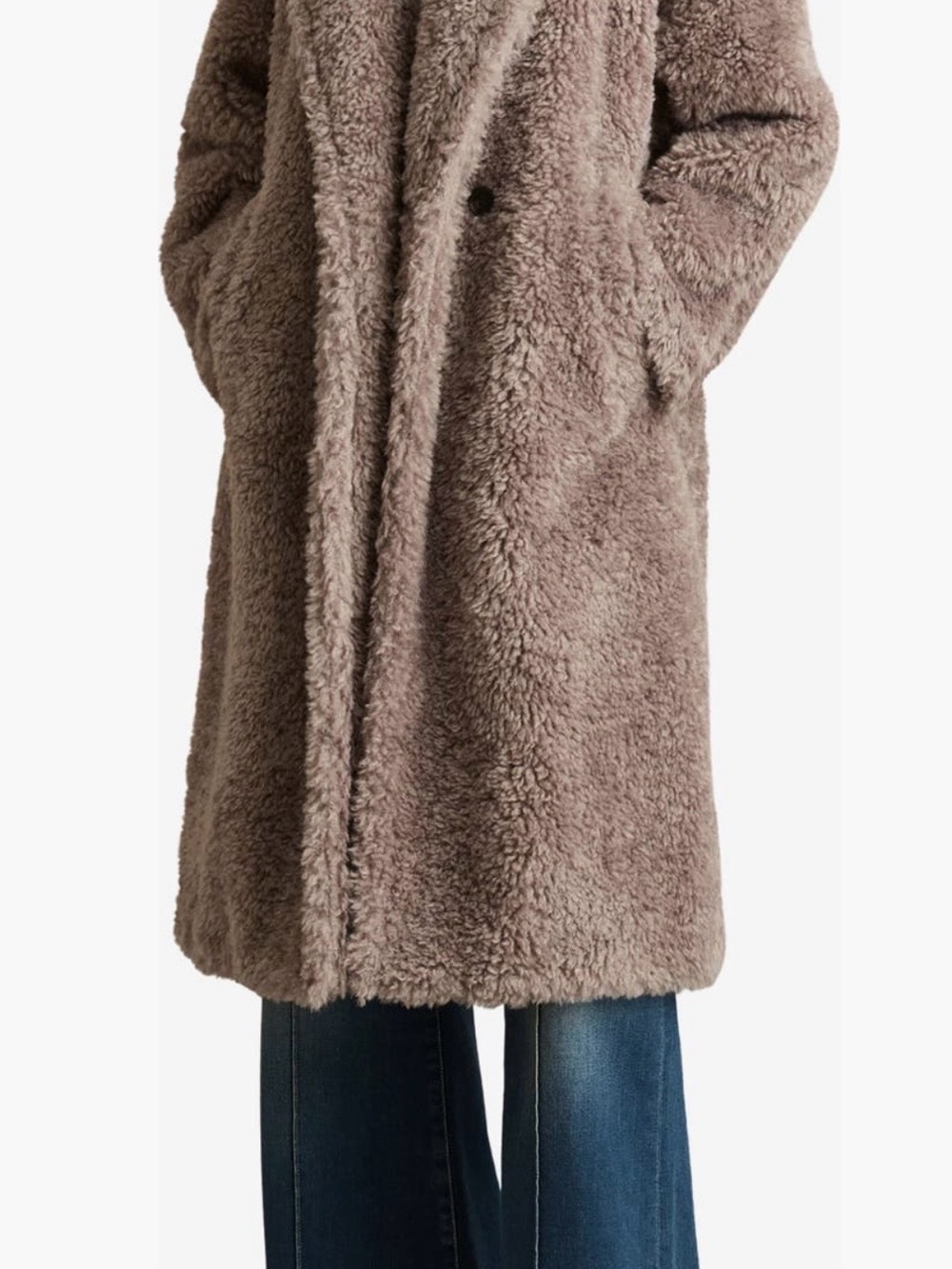 Reiss
Darla Faux Fur Coat size XS